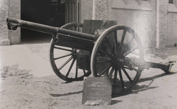 Two French model 1897 75mm guns were gifted, along with other items, to Canada from the French government.