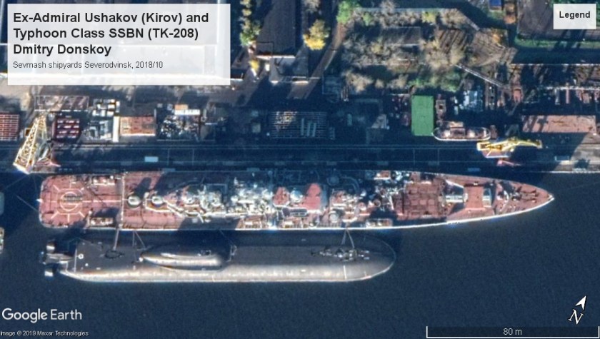 Admiral Ushakov and Typhoon TK208 Sevmash 2018.jpg