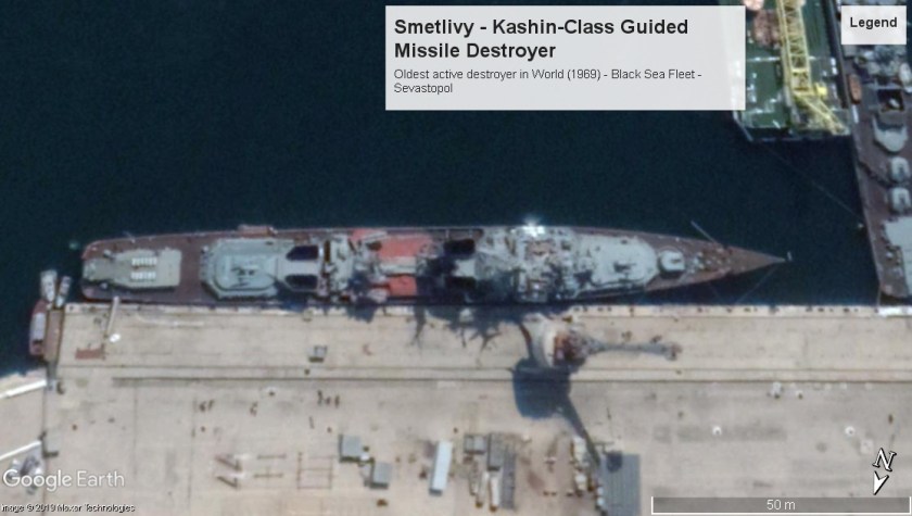 Smetlivy Kashin Class DD Sevastopol 2017