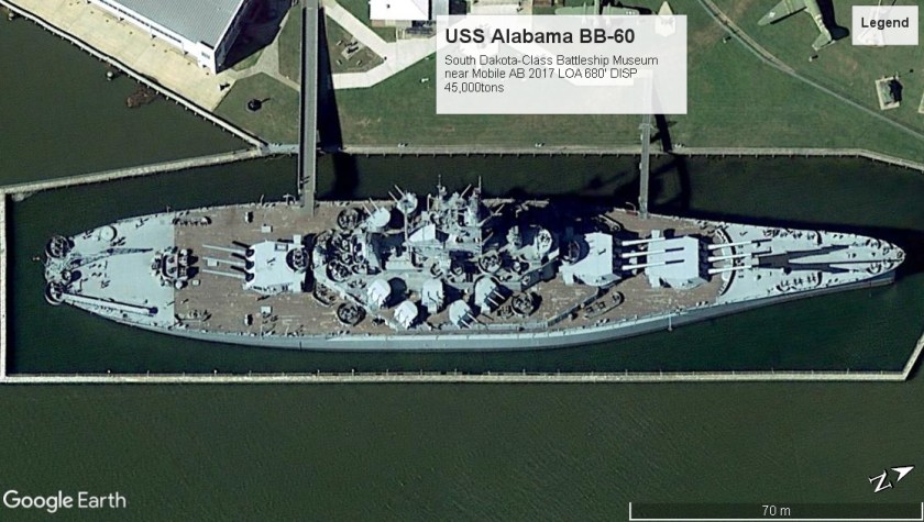 USS Alabama BB-60 MobileAB
