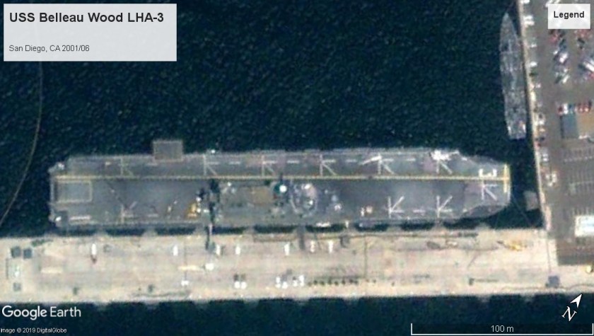 USS Belleau Wood LHA-3 San Diego 2001