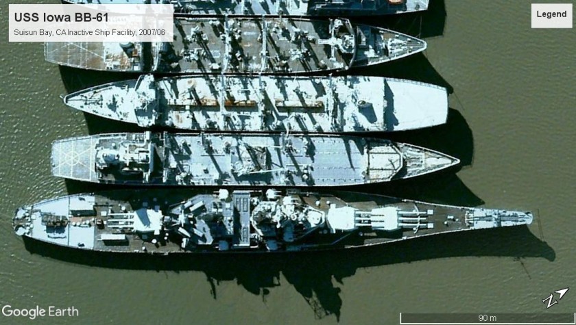 USS Iowa BB-61 Suisun BayCA2007
