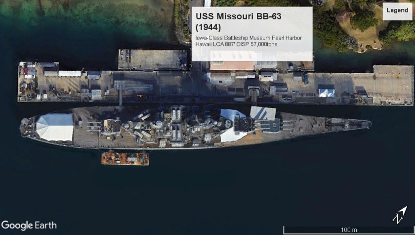USS Missouri BB-63 PearlHarborHW