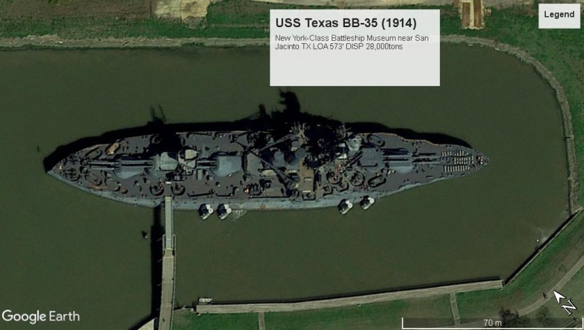USS Texas BB-35 SanJacintoTX