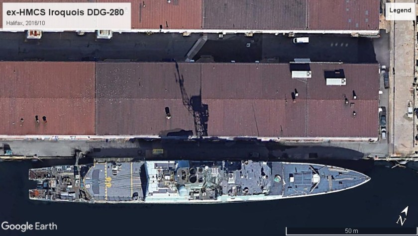 HMCS Iroquois DDG-280 Halifax 2016