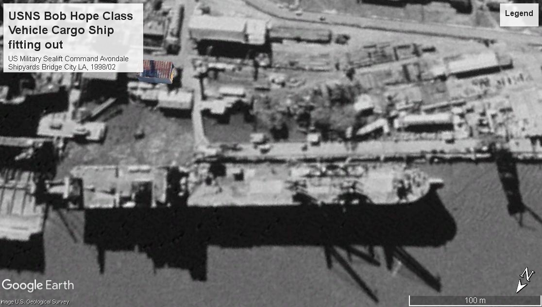 USNS Bob Hope Class Avondale yards 1998