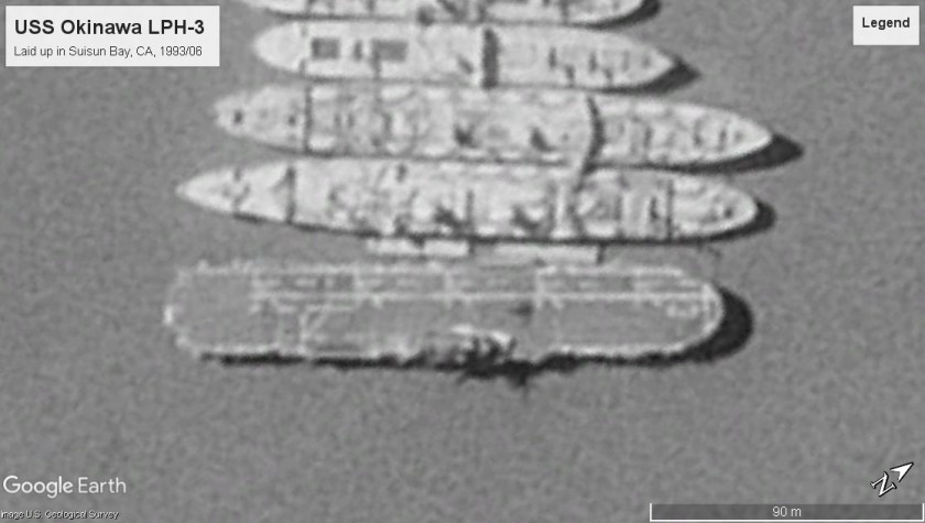 USS Okinawa LPH-3 Suisun Bay 1993