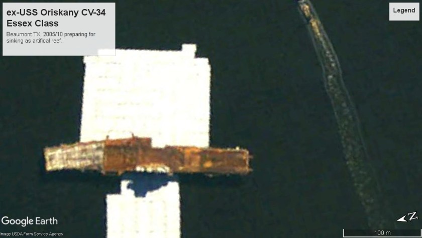 USS Oriskany CV-34 Beaumont TX 2005