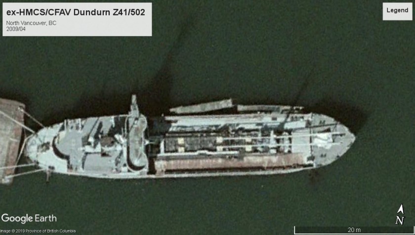 HMCS Dundurn tanker North VAN 2009