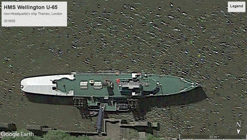 HMS Wellington U65 London 2018.jpg