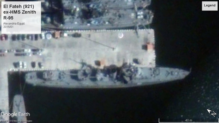 HMS Zenith Alexandria 2015