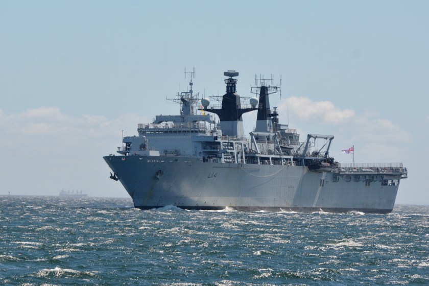 HMS Albion visits Fleet Activities Yokosuka