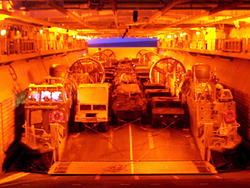 LCAC in Wasp class NARA