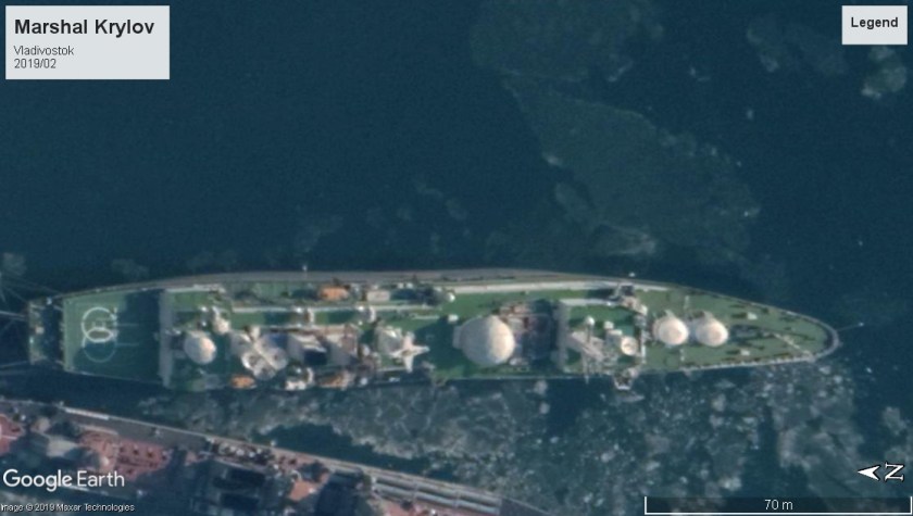 Marshal Krylov Missile testing ship Vladivostok 2019-2