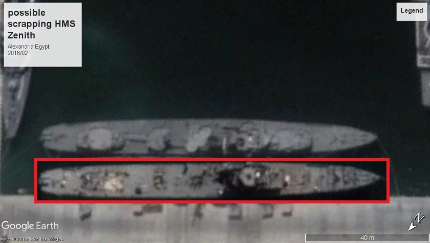possible scrapping HMS Zenith 2016confirmed