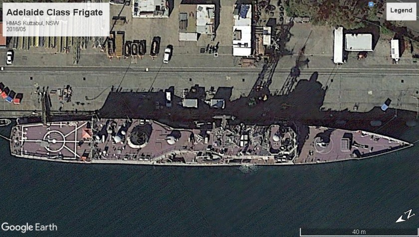 Adelaide Class FFG NSW HMAS Kuttabul 2016