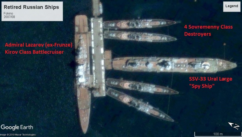 Fokino retired russian ships 2007