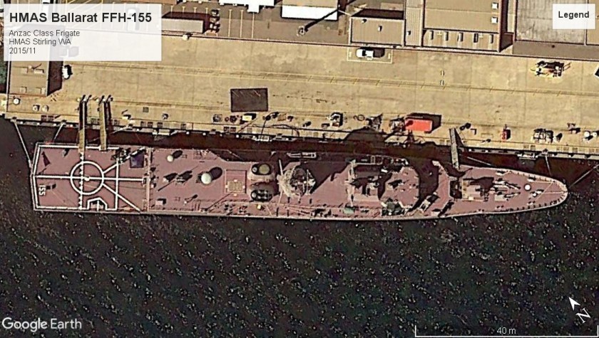 HMAS Stirling Anzac Class Frigate 2015