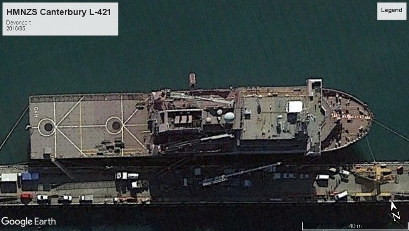 HMNZS Canterbury Devonport NZ 2016