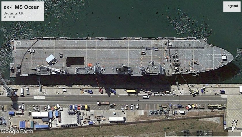 HMS Ocean Devonport 2018
