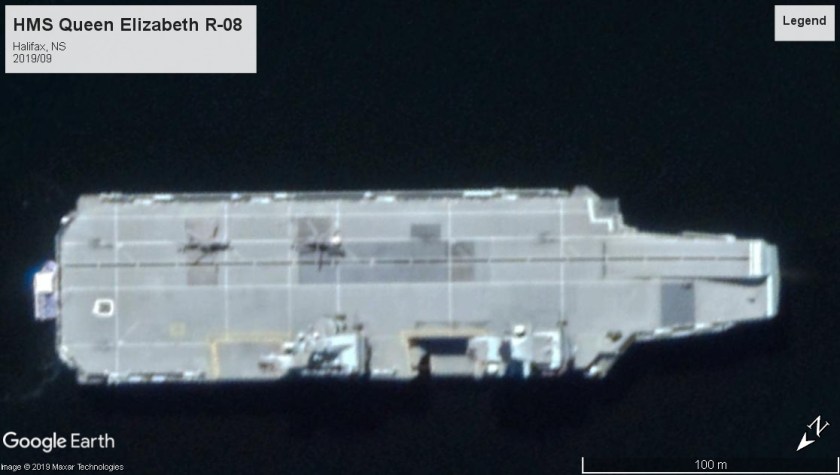 HMS Queen Elizabeth R08 Halifax 2019