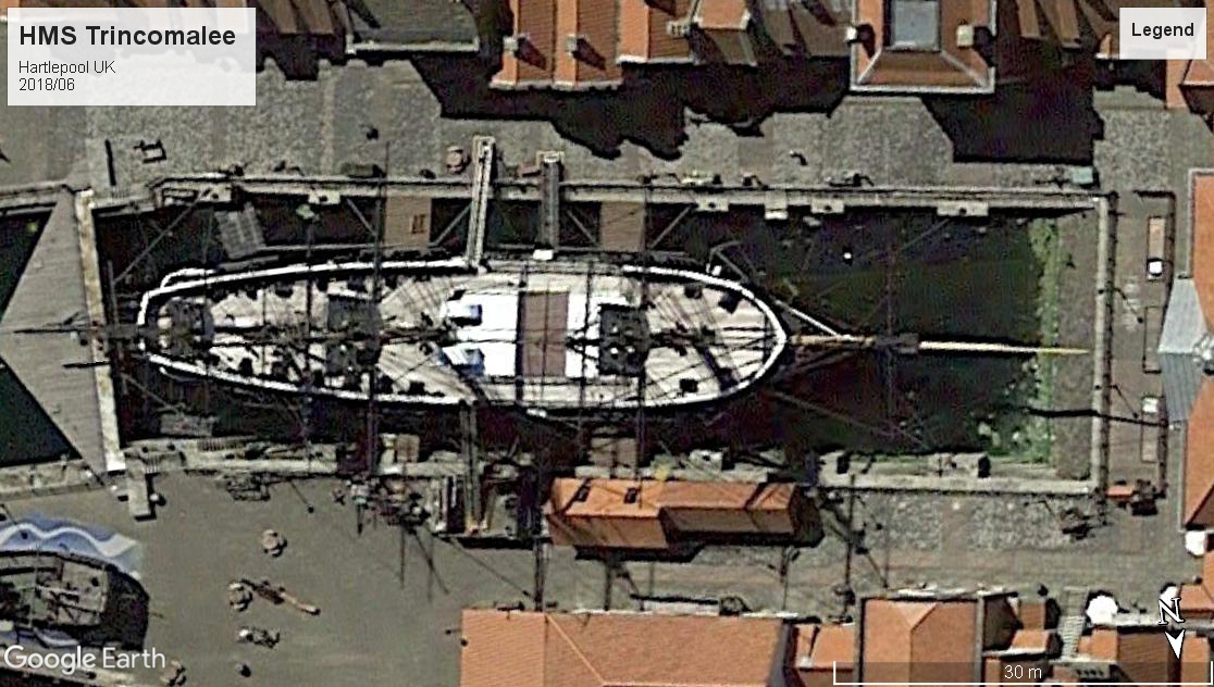 HMS Trincomalee Hartlepool 2018