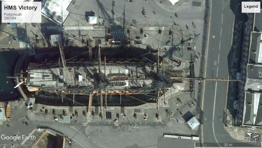 HMS Victory 1765 Portsmouth 2007