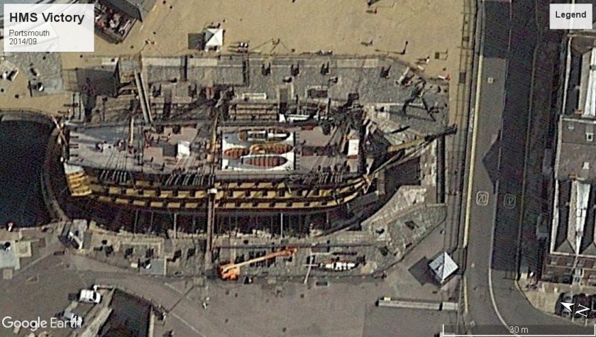 HMS Victory 1765 Portsmouth 2014