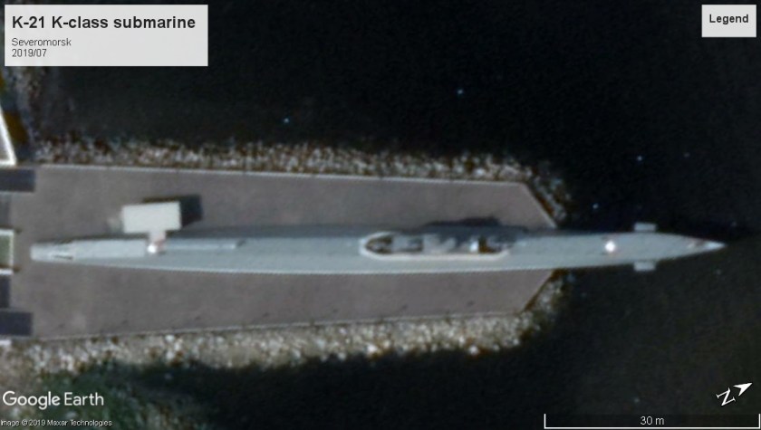 K-21 submarine severomorsk 2019