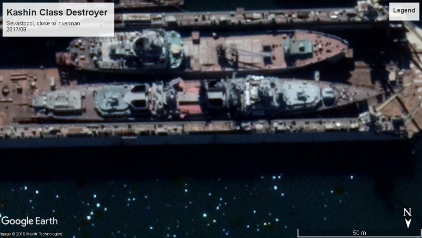 Kashin Class Destroyer Sevastopol 2017