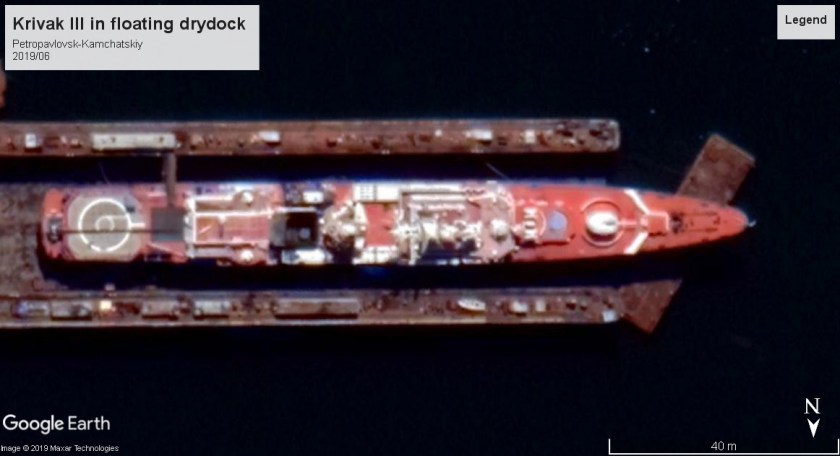 Krivak III frigate Petropavlovsk-Kamchatskiy 2019