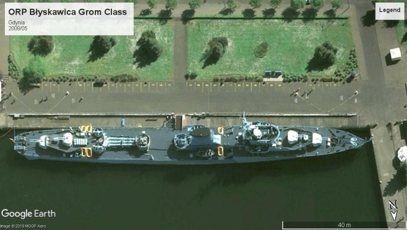 ORP Błyskawica Gdynia 2008