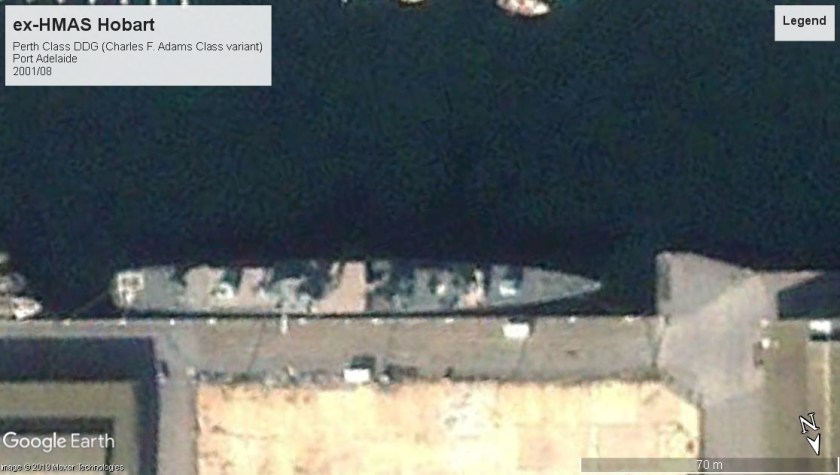 perth class DDG Hobart Port Adelaide 2001