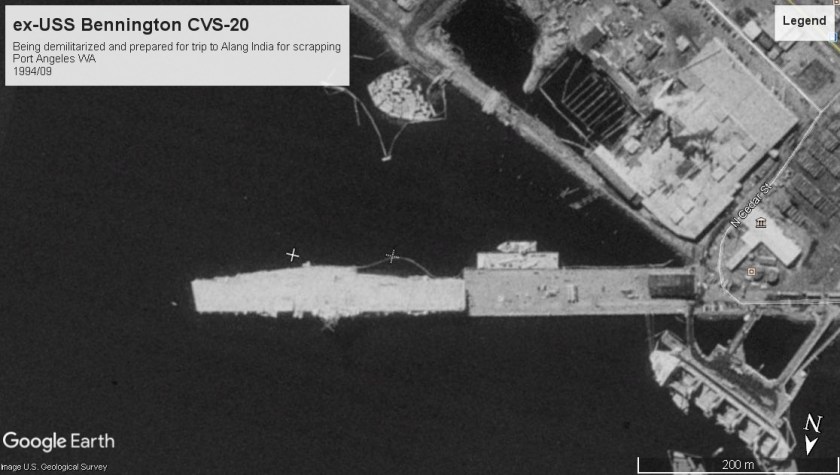 USS Bennington CV20 Port Angeles WA 1994