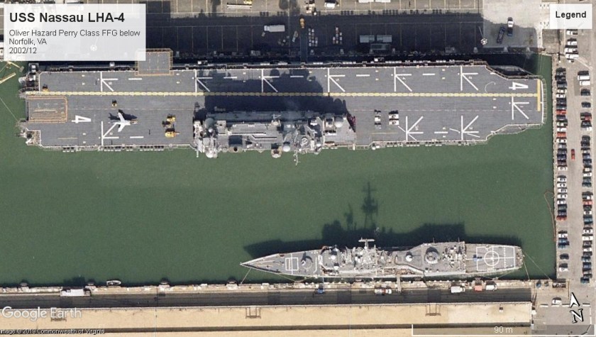 USS Nassau LHA-4 Norfolk VA 2002