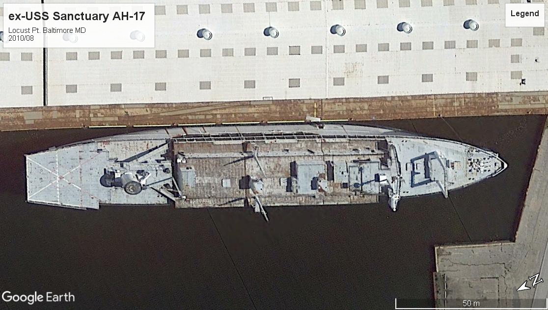 USS Sanctuary AH-17 Baltimore 2010