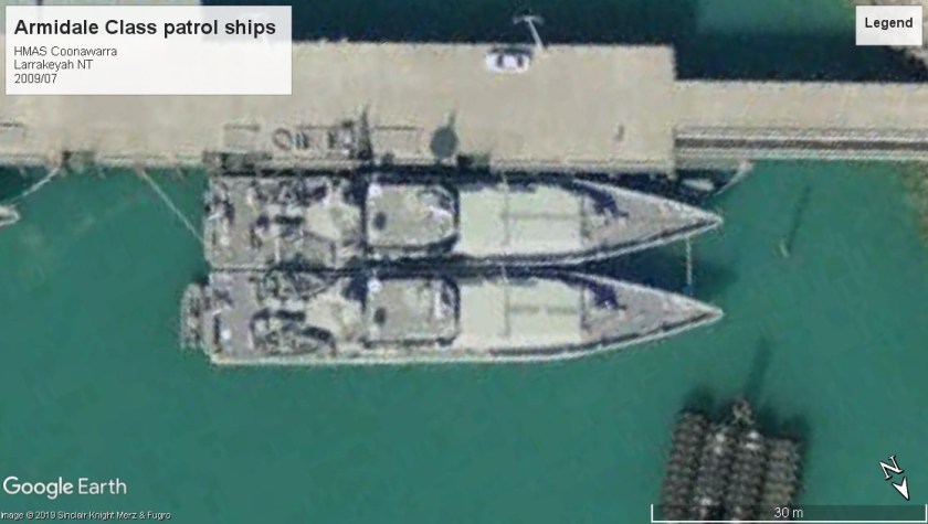 Armidale class patrol boats Coonawarra 2009