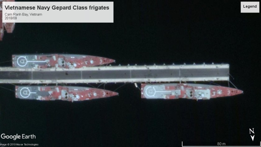 Gepard Class Frigates Cam Rahh VT 2018