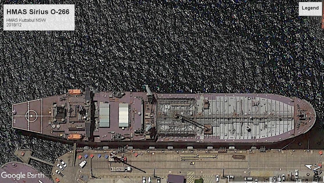 HMAS Sirius O-266 Kuttabul 2018