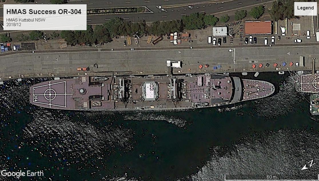 HMAS Success OR-304 Kuttabul 2018