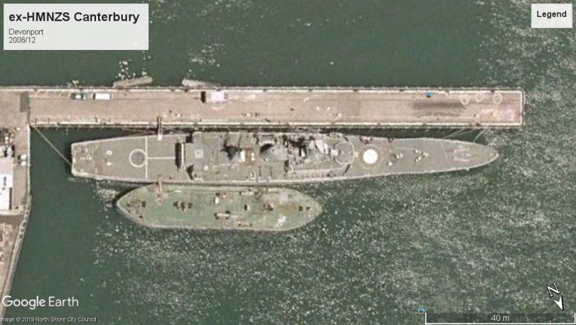 HMNZS Canterbury Devonport NZ 2006