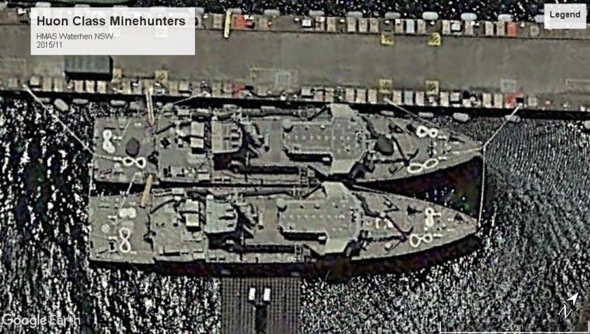 Huon class mine Waterhen 2015