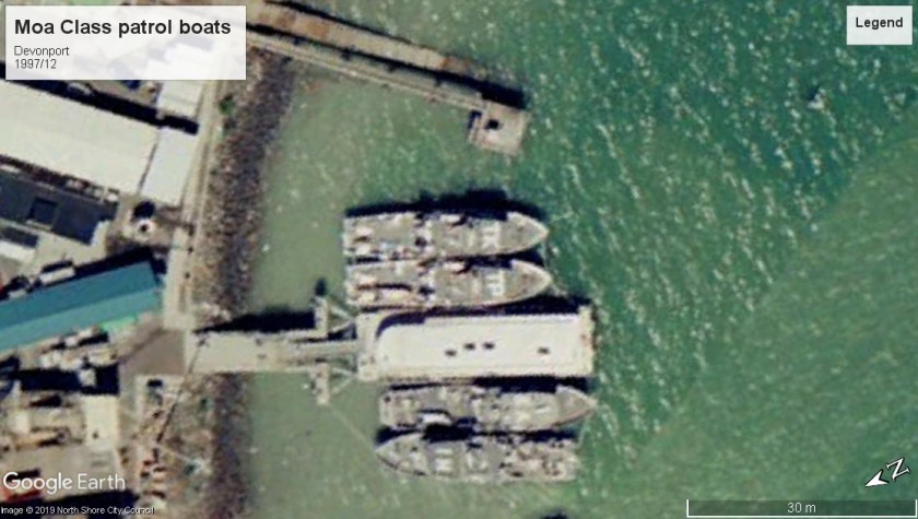 Moa Class PBs devonport 1997