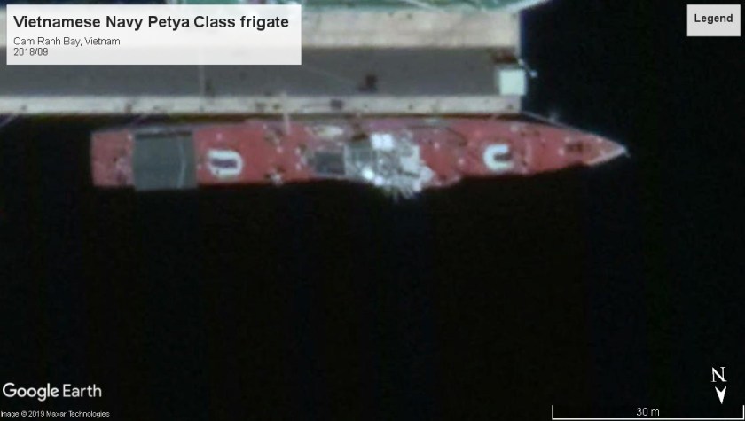 Petya Class Frigate Cam Rahh VT 2018