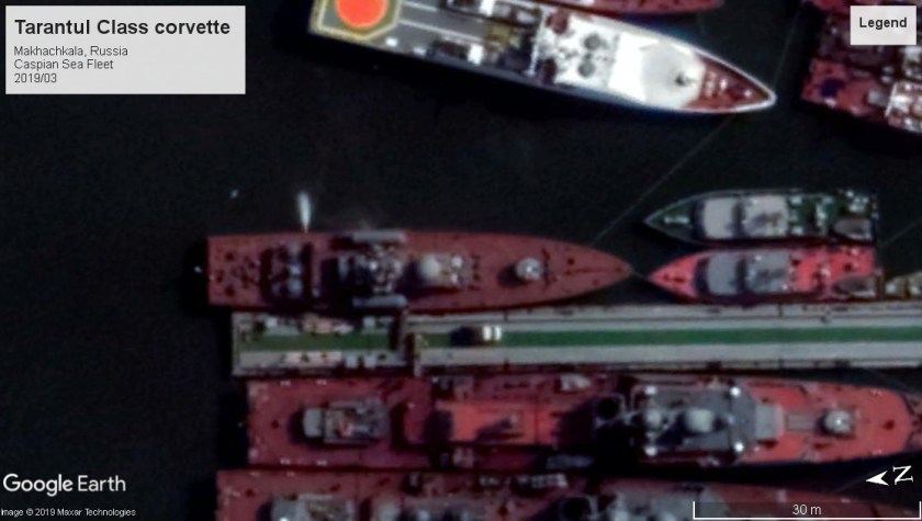 Tarantul class corvette Makhachkala 2019