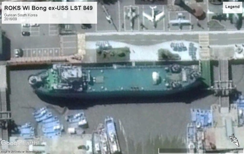 USS LST 849 Gunsan Korea 2016