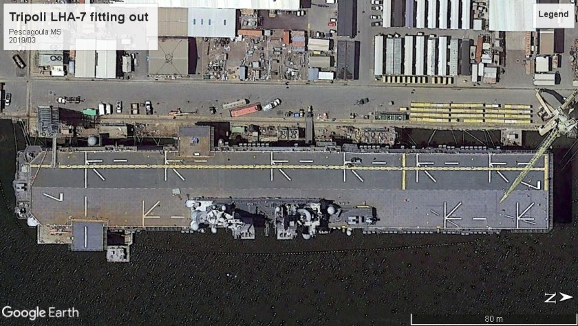 USS Tripoli LHA-7 Pascagoula MS 2019