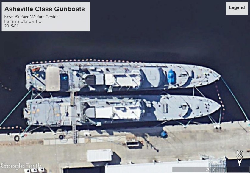 Asheville Class US Gunboats Panama City FL