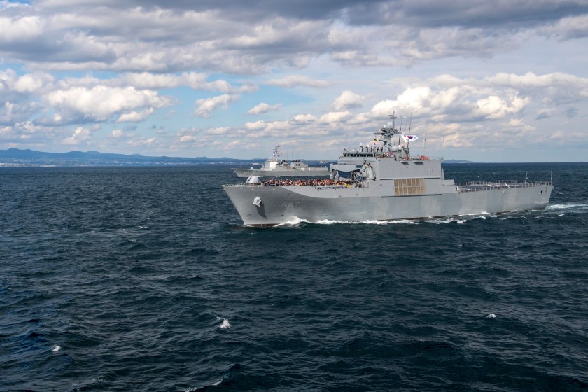 USS Benfold Participates in IFR 2018