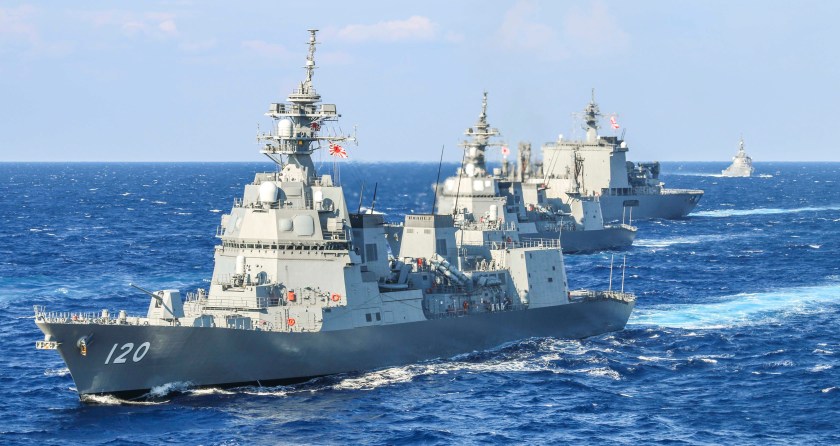 U.S., Japanese, Australian, and Canadian Navies Participate in ANNUALEX 19